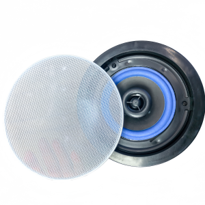 Coaxial ceiling speaker, magnetic mesh cover, diameter 16cm  opening 14.5cm